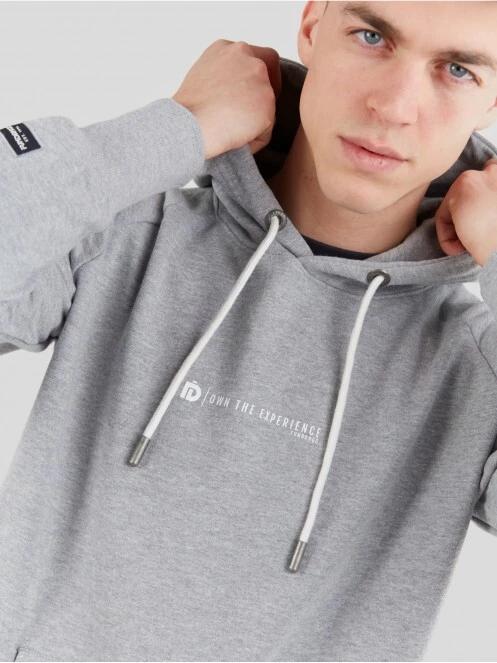 Fundango Talis Hooded Sweatshirt herren kapuzenpullover grau 7