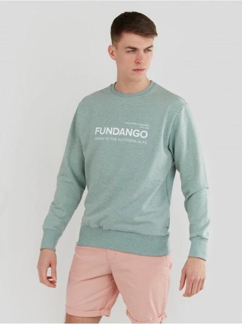 Fundango Warren Sweatshirt herren pullover grün 2