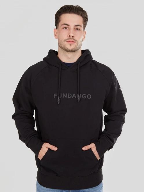 Fundango Talis Hooded Sweatshirt herren pullover Schwarz 2