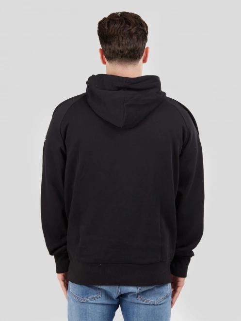 Fundango Talis Hooded Sweatshirt herren pullover Schwarz 3