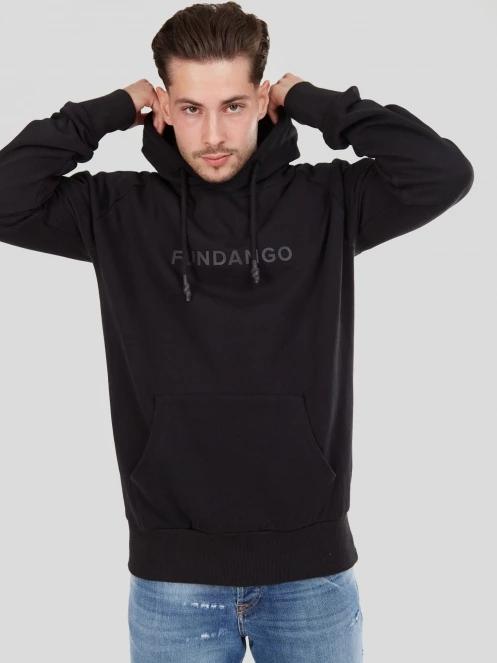 Fundango Talis Hooded Sweatshirt herren pullover Schwarz 5