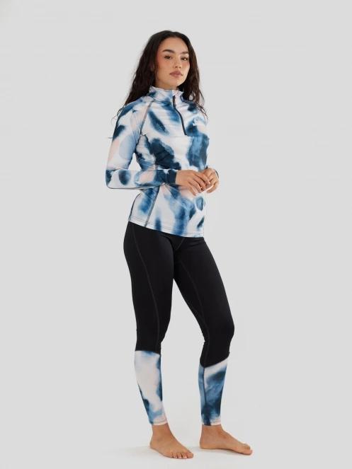 Fundango Yade II Baselayer Top damen funktionsshirt blau 4