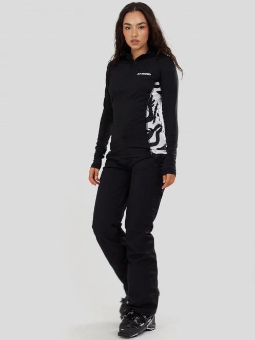 Fundango Yade II Baselayer Top damen funktionsshirt Schwarz 4