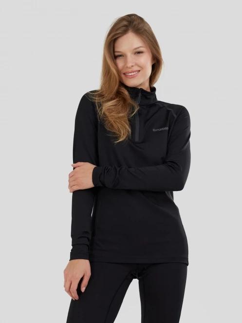 Fundango Yade Thermo II Baselayer Top damen funktionsshirt Schwarz 2