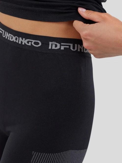 Fundango Seamless Baselayer Set damen baselayer-set Schwarz 8