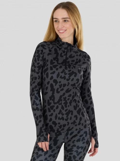 Fundango Yade III Baselayer Top damen funktionsshirt Schwarz 2