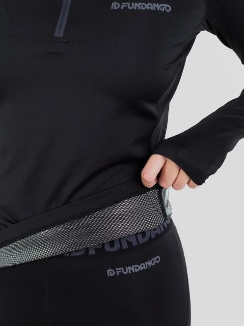 Fundango Yade Thermo III Baselayar Top damen funktionsshirt Schwarz 6