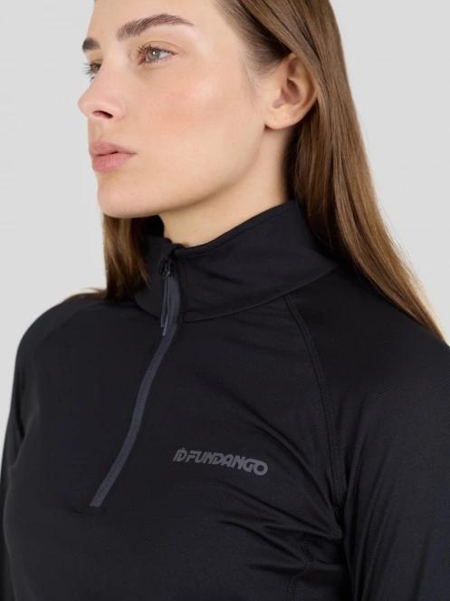 Fundango Yade Thermo III Baselayar Top damen funktionsshirt Schwarz 7
