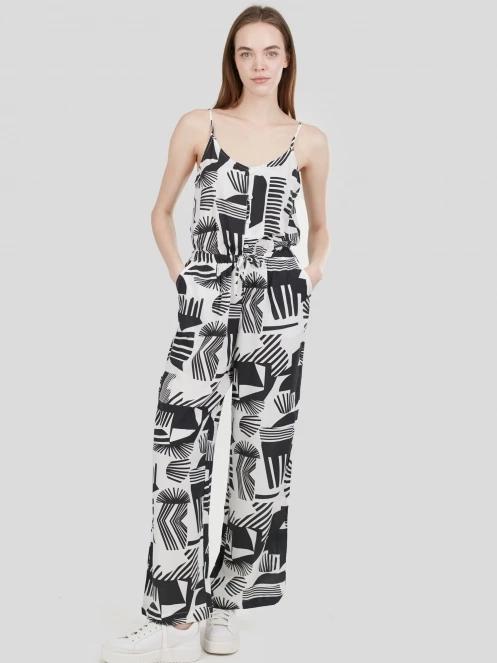 Fundango Alisha Jumpsuit damen overall Schwarz 2