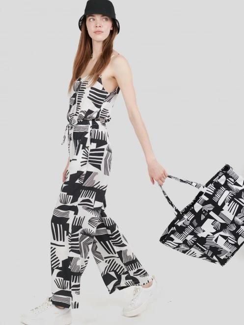 Fundango Alisha Jumpsuit damen overall Schwarz 4