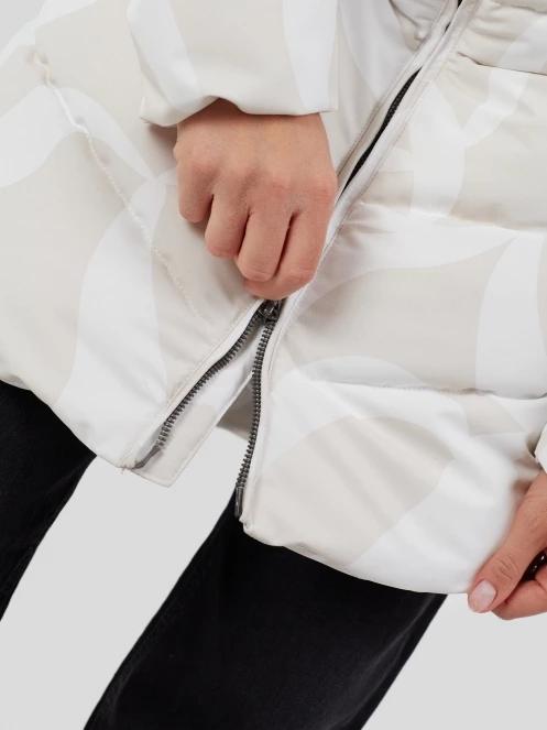 Fundango Puppis Padded Jacket damen wintermantel sand 9