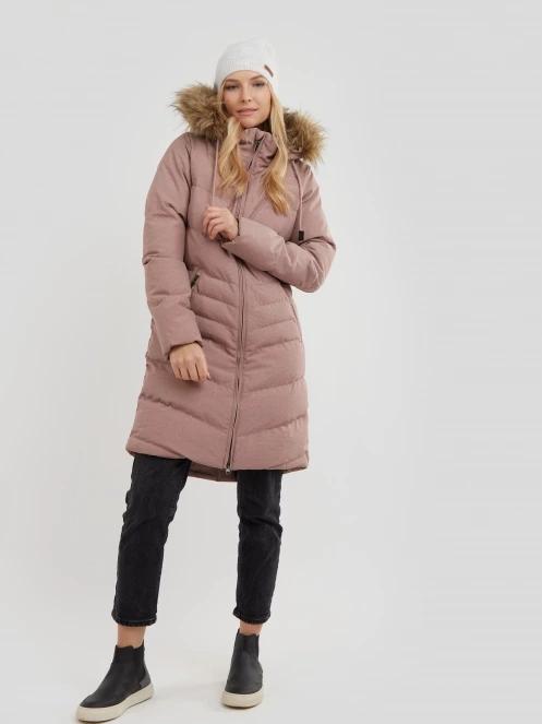 Fundango Puppis Padded Jacket damen wintermantel rosa 4