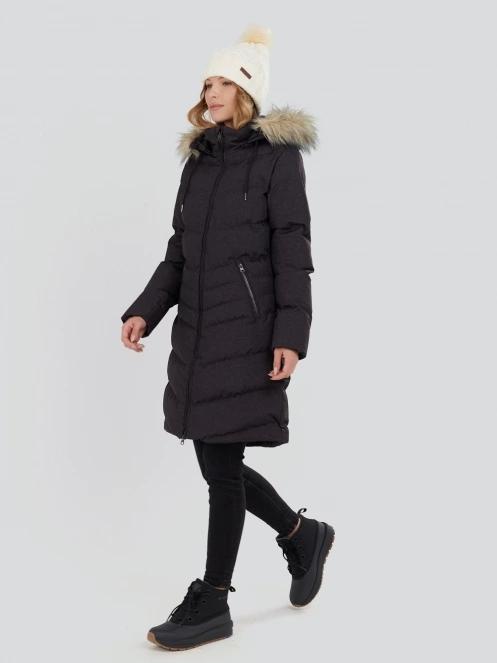 Fundango Puppis Padded Jacket damen wintermantel Schwarz 4