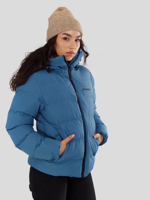 Fundango Amber Padded Jacket damen gesteppt übergangsjacke blau 5