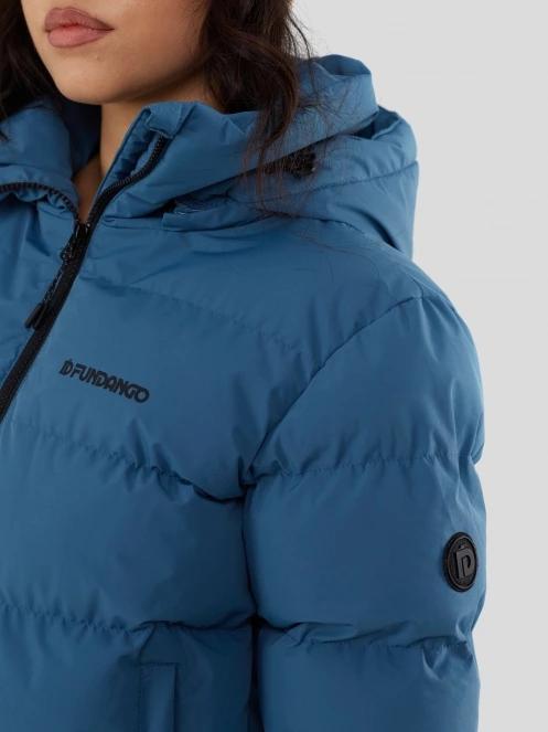 Fundango Amber Padded Jacket damen gesteppt übergangsjacke blau 6