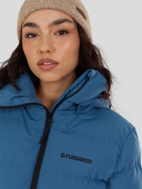 Fundango Amber Padded Jacket damen gesteppt übergangsjacke blau 7