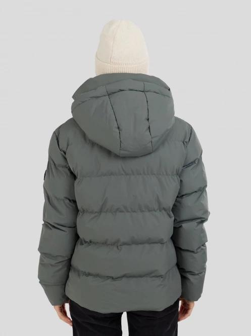 Fundango Amber Padded Jacket damen gesteppt übergangsjacke grün 3