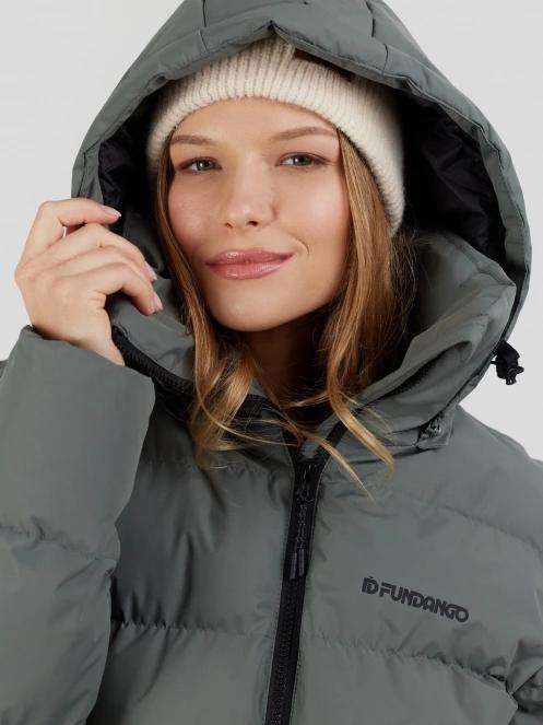 Fundango Amber Padded Jacket damen gesteppt übergangsjacke grün 9