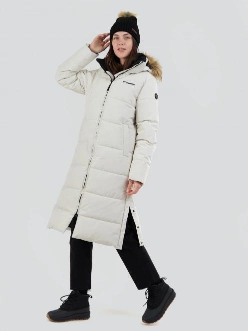 Fundango Meganne Padded Jacket damen wintermantel sand 4