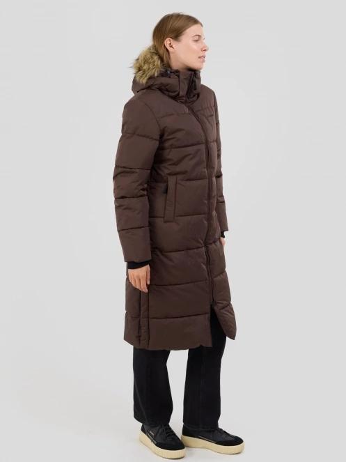 Fundango Meganne Padded Jacket damen wintermantel braun 4