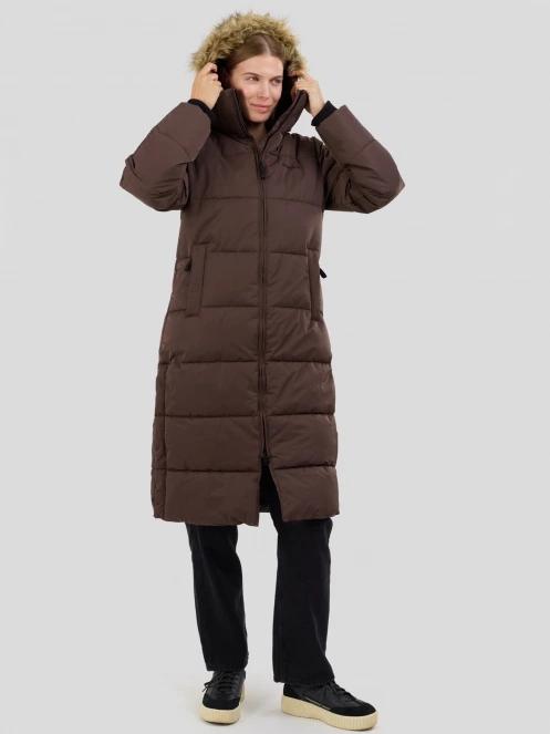Fundango Meganne Padded Jacket damen wintermantel braun 5