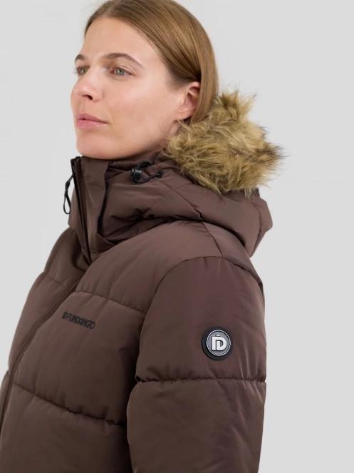 Fundango Meganne Padded Jacket damen wintermantel braun 6
