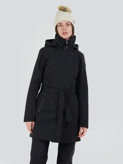Fundango Charlotte Trenchcoat damen trenchcoat Schwarz 2