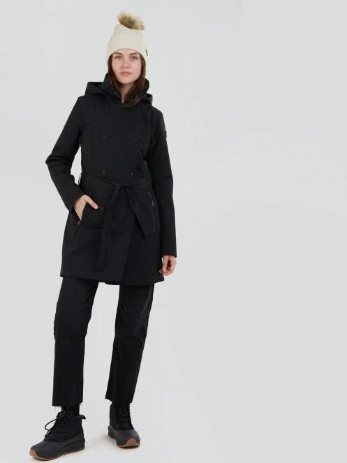 Fundango Charlotte Trenchcoat damen trenchcoat Schwarz 4