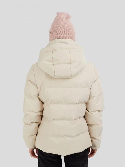 Fundango Mirabelle Padded Jacket damen gesteppt übergangsjacke sand 3