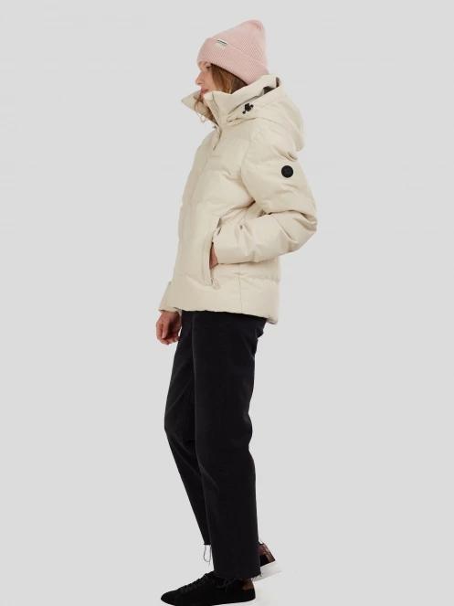 Fundango Mirabelle Padded Jacket damen gesteppt übergangsjacke sand 4