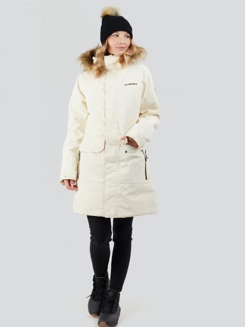 Fundango Georgina Parka Jacket damen wintermantel weiß 4