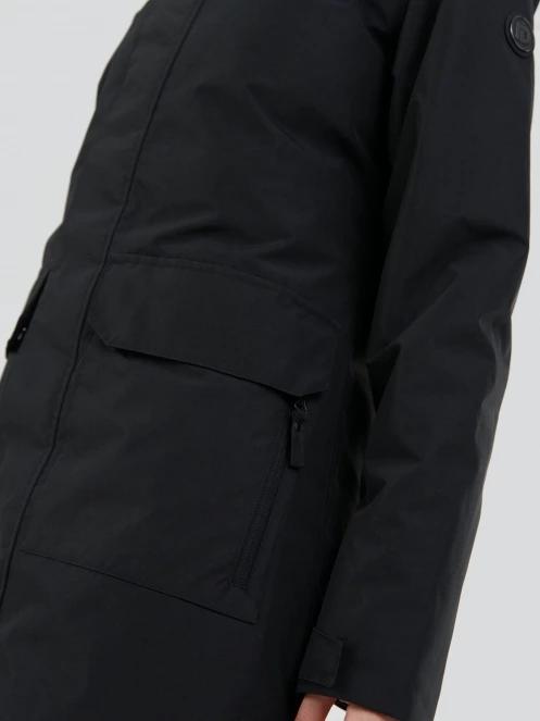 Fundango Georgina Parka Jacket damen wintermantel Schwarz 6