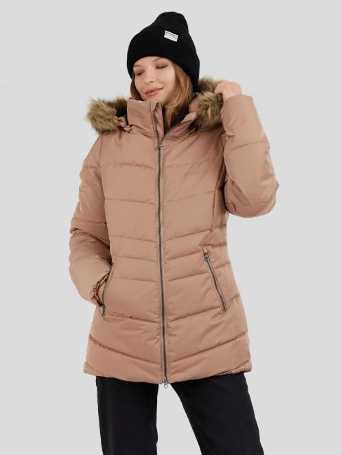 Fundango Prue Padded Jacket damen wintermantel braun 2