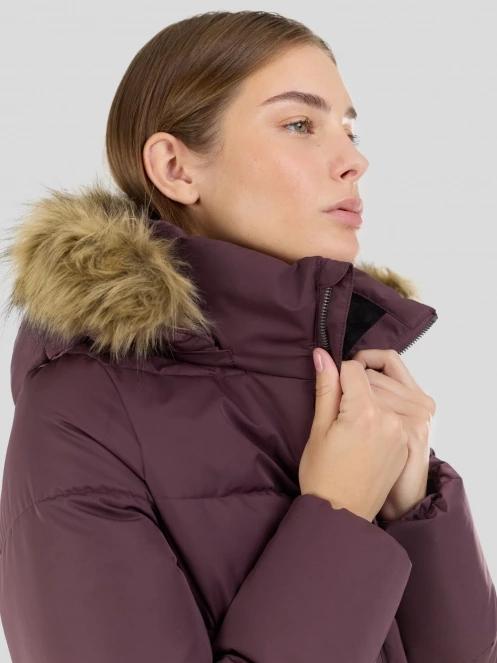 Fundango Prue Padded Jacket damen wintermantel lila 5