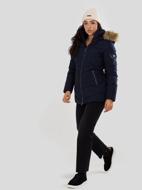 Fundango Prue Padded Jacket damen wintermantel dunkelblau 4