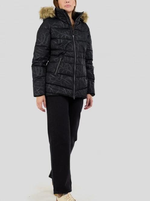 Fundango Prue Padded Jacket damen wintermantel Schwarz 5