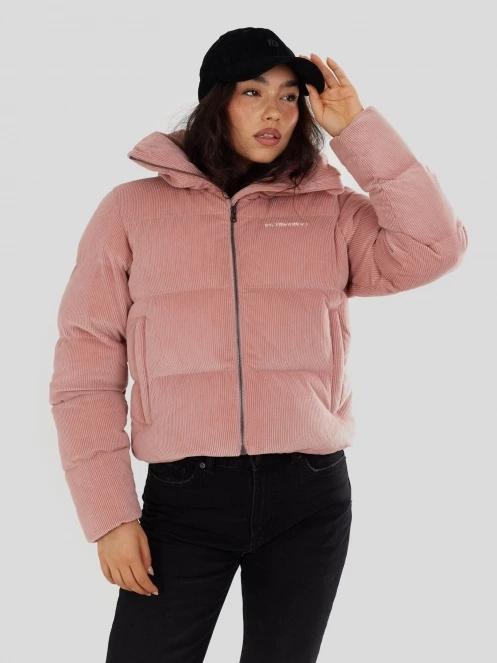 Fundango Lina Padded Jacket damen gesteppt übergangsjacke rosa 2
