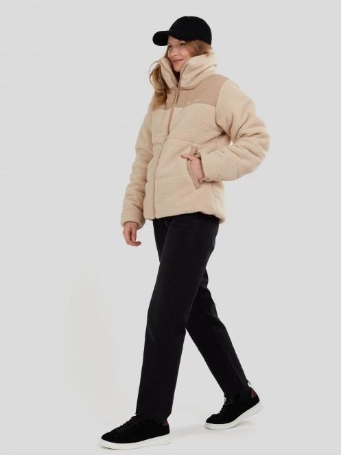 Fundango Nukka Padded Jacket damen gesteppt übergangsjacke sand 4