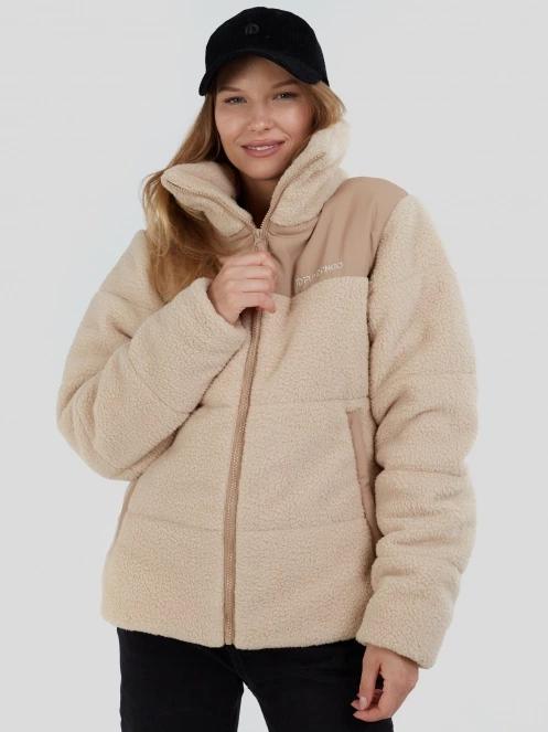 Fundango Nukka Padded Jacket damen gesteppt übergangsjacke sand 5