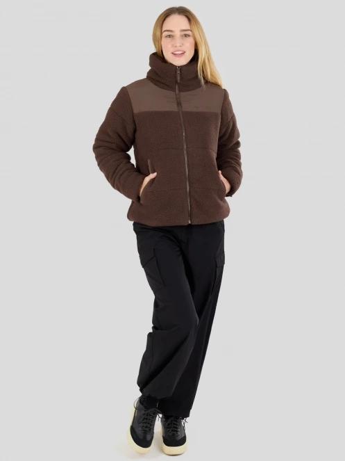 Fundango Nukka Padded Jacket damen gesteppt übergangsjacke braun 6