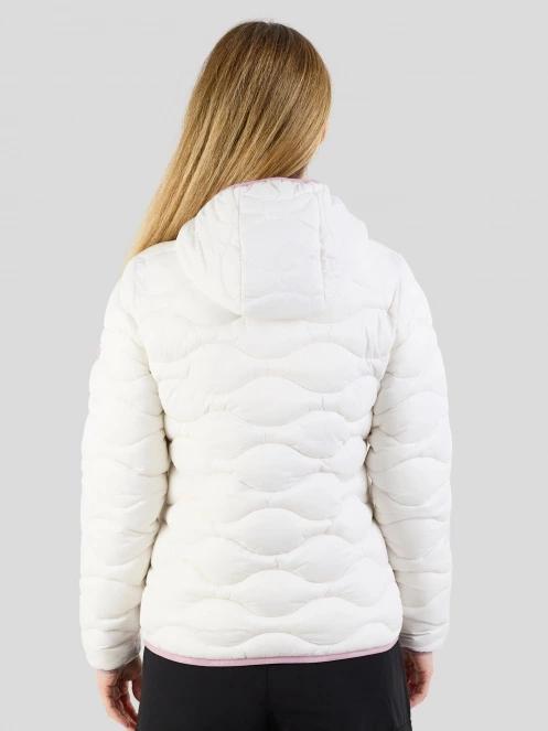 Fundango Vinke Padded Jacket damen gesteppt übergangsjacke weiß 3