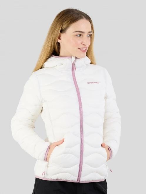Fundango Vinke Padded Jacket damen gesteppt übergangsjacke weiß 5