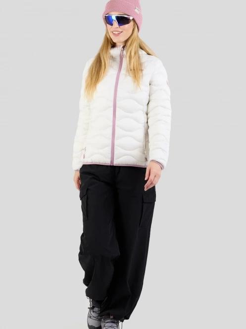 Fundango Vinke Padded Jacket damen gesteppt übergangsjacke weiß 6