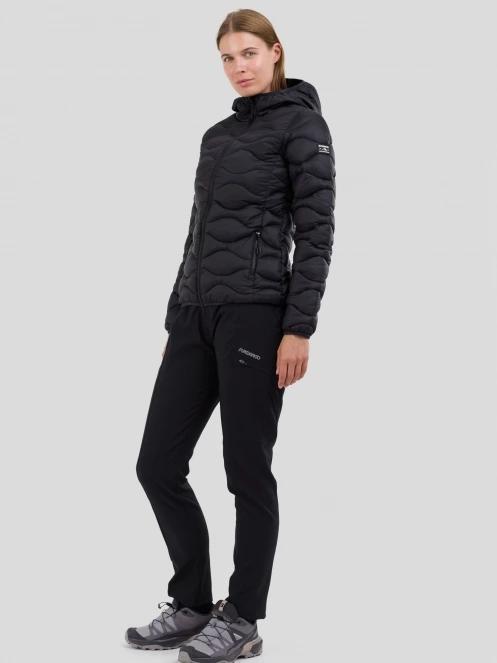 Fundango Vinke Padded Jacket damen gesteppt übergangsjacke Schwarz 4