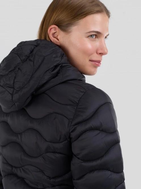 Fundango Vinke Padded Jacket damen gesteppt übergangsjacke Schwarz 8