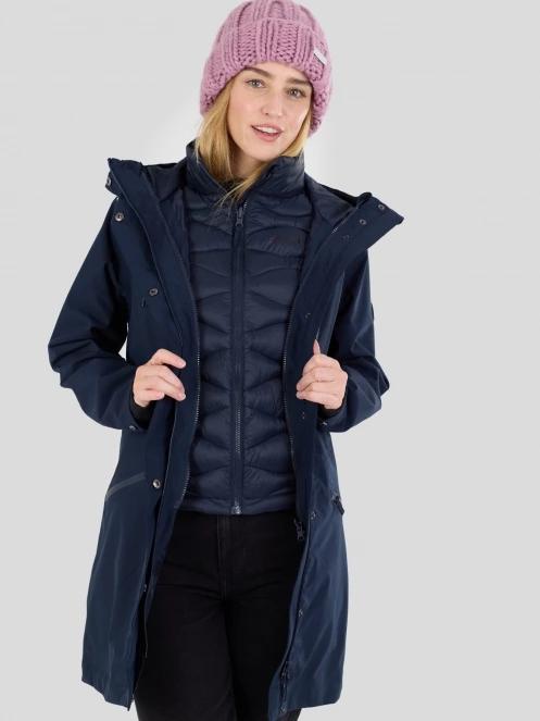 Fundango Astrion 3 in 1 Jacket damen übergangsjacke dunkelblau 8