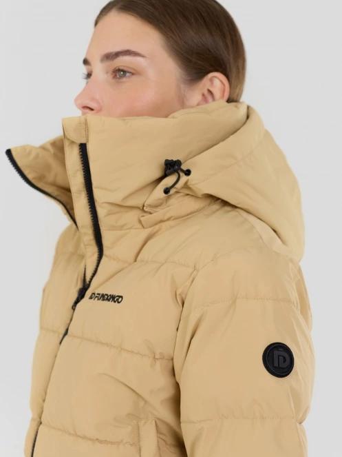 Fundango Amber Cropped Jacket damen gesteppt übergangsjacke gelb 7