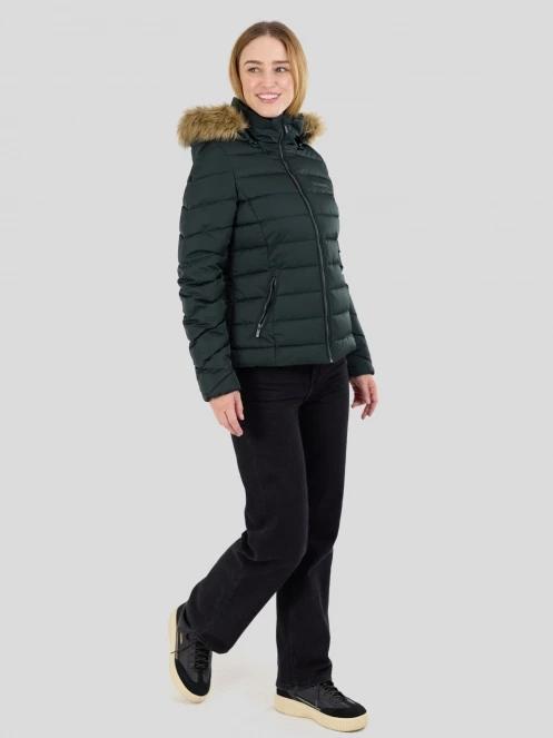Fundango Urban Lite Jacket damen gesteppt übergangsjacke oliv 5
