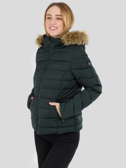 Fundango Urban Lite Jacket damen gesteppt übergangsjacke oliv 6