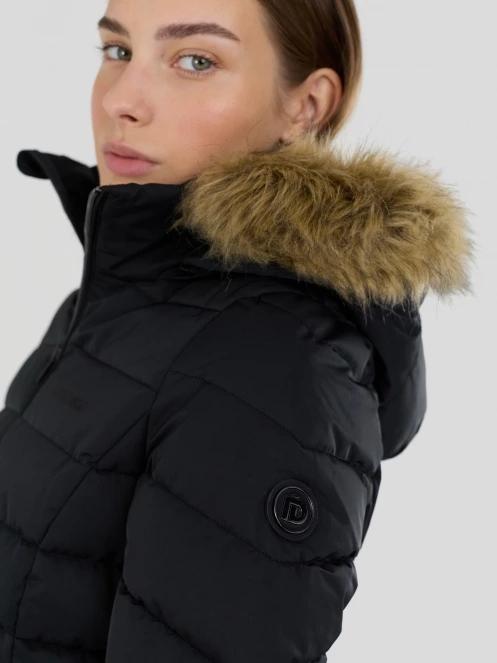 Fundango Urban Lite Jacket damen gesteppt übergangsjacke Schwarz 6